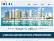 Tablet Screenshot of ipacketnet.com